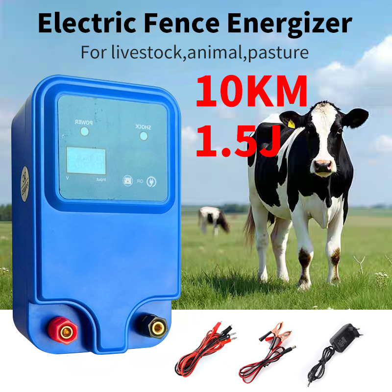 Livestock Fence Energizer 12V - Électrificateur de clôture électrique 10 km