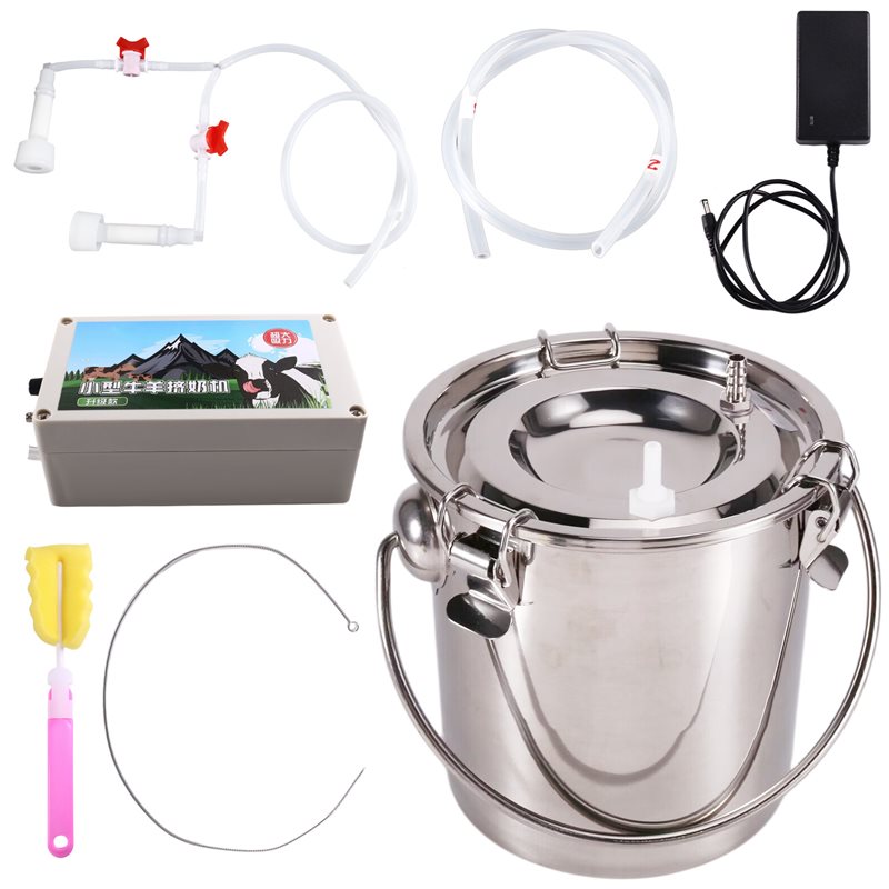 Goat Milking Machine Portable - Pompe à vide pulsatoire 3L portable