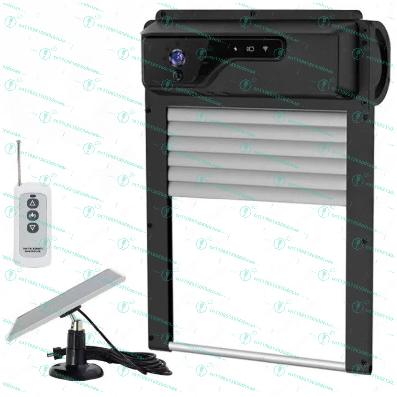 Automatic Chicken Door Opener Solar - Ouvre-porte automatique de poulailler à commande