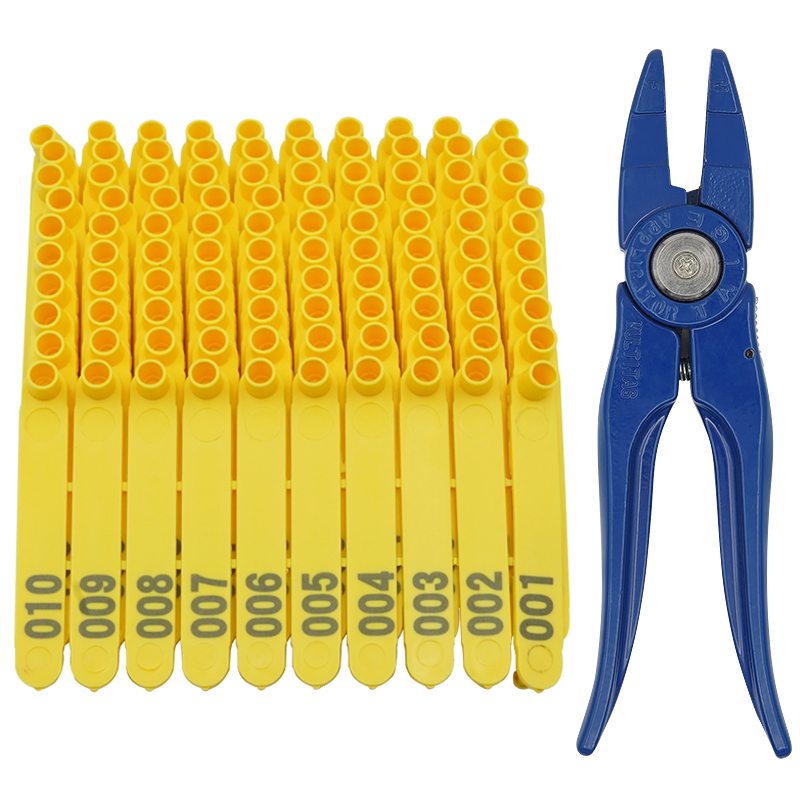 Cattle Ear Tag Applicator - Pince pour étiquettes d'oreille de chèvre,