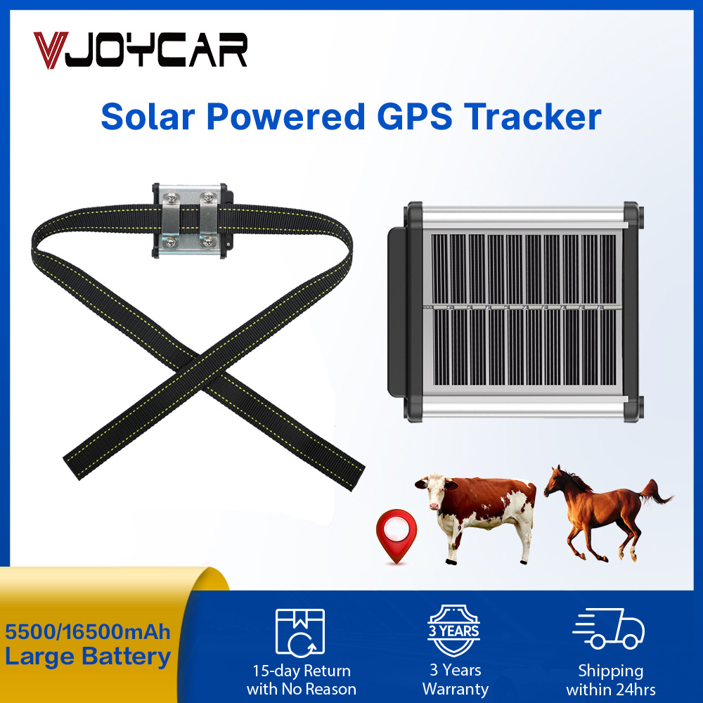 Gps Tracker Cattle Collar - Traqueur GPS avec panneau solaire pour