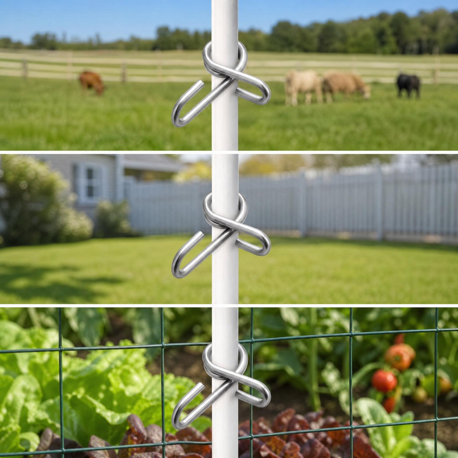 Electric Fence Insulator Post - Clip isolant pour fil de clôture