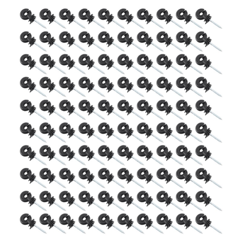 100 isolateurs annulaires cour - Electric Fence Insulator Post avis et prix