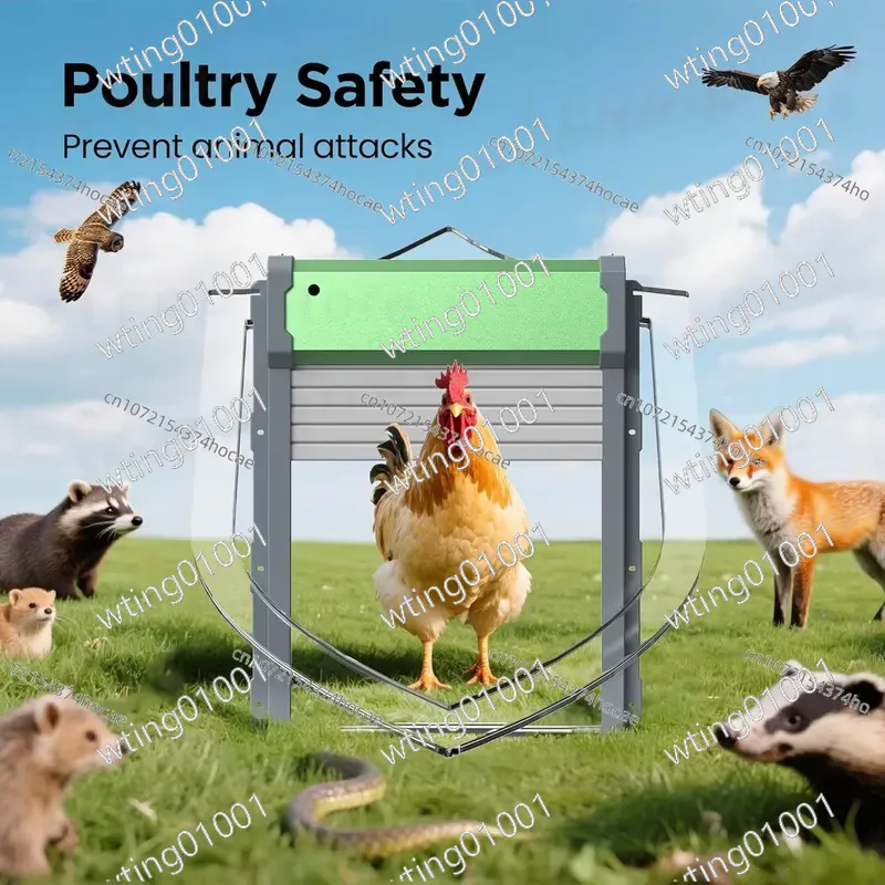 Porte automatique solaire pour - Automatic Chicken Door Opener Solar avis et prix