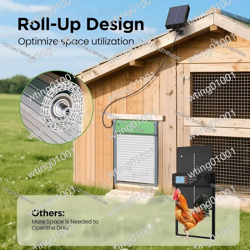 Porte automatique solaire pour - Automatic Chicken Door Opener Solar avis et prix