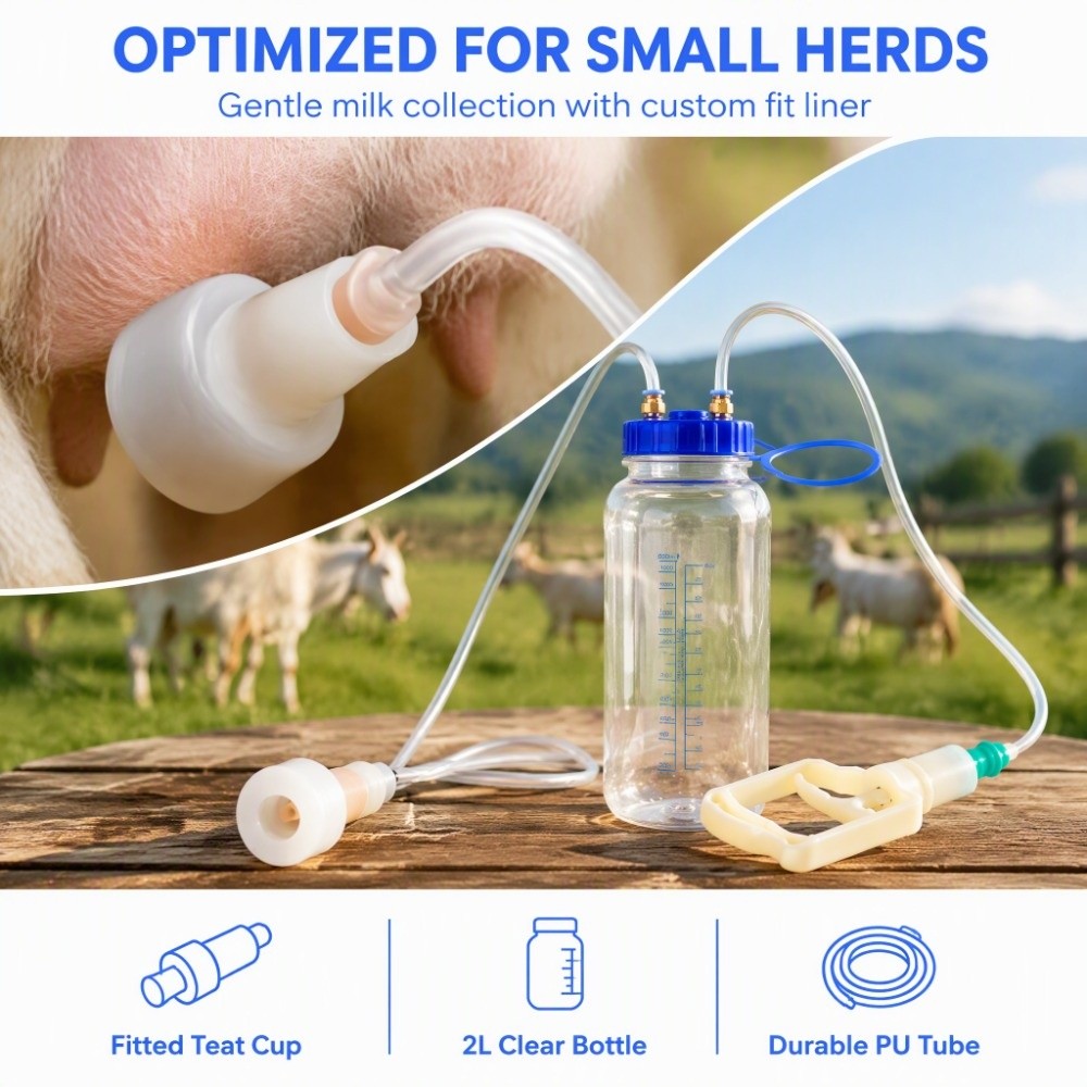 1 ensemble de pompe à vide pou - Goat Milking Machine Portable avis et prix