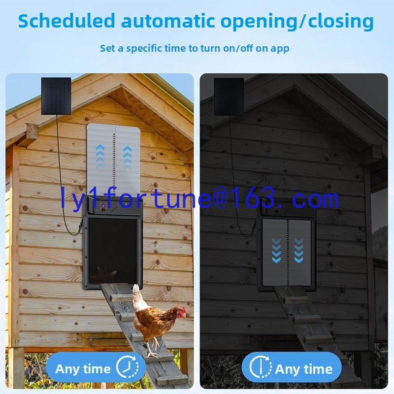 Ouvre-porte automatique pour p - Automatic Chicken Door Opener Solar avis et prix
