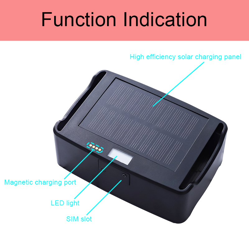 Traceur GPS solaire 4G STLFSup - Animal Gps Tracker 4G Solar avis et prix