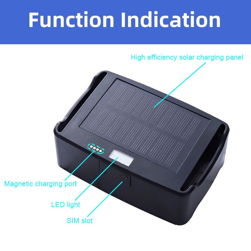 Traceur GPS solaire 4G étanche - Animal Gps Tracker 4G Solar avis et prix