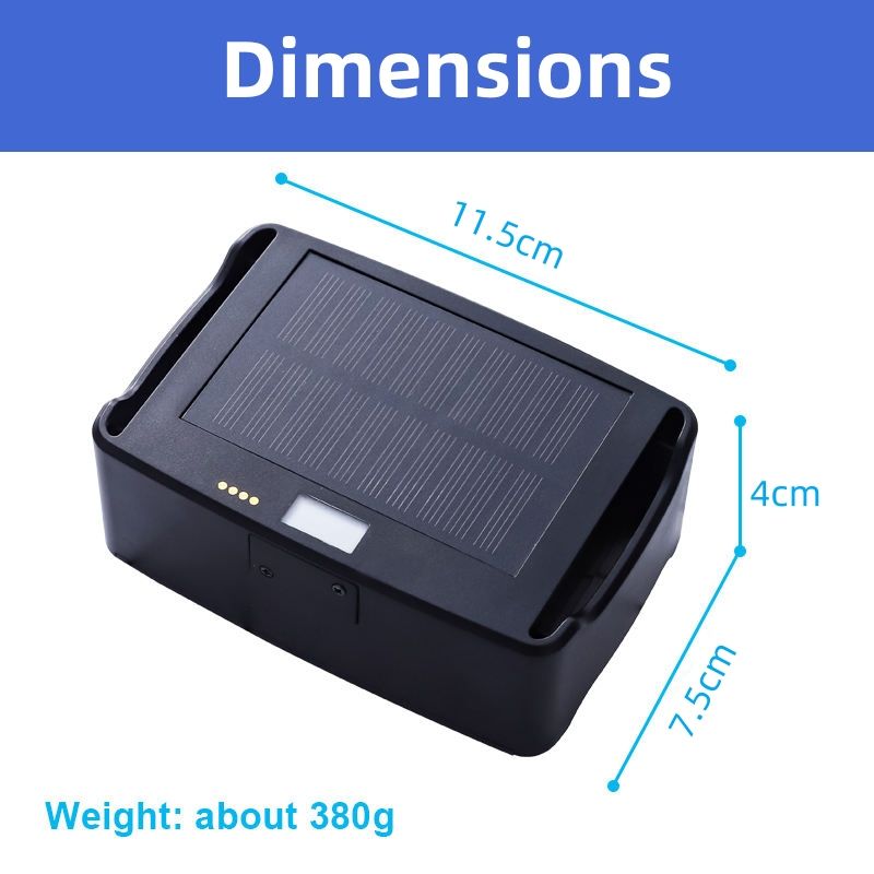 Traceur GPS solaire 4G étanche - Animal Gps Tracker 4G Solar avis et prix
