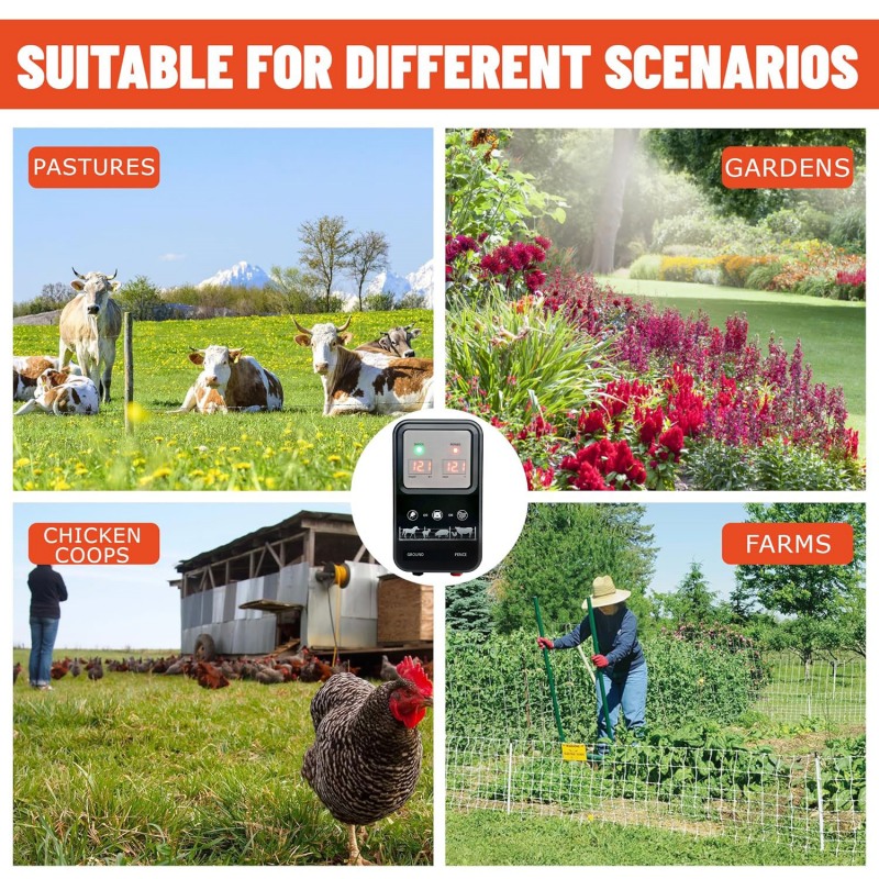 Électrificateur de clôture éle - Livestock Fence Energizer 12V avis et prix