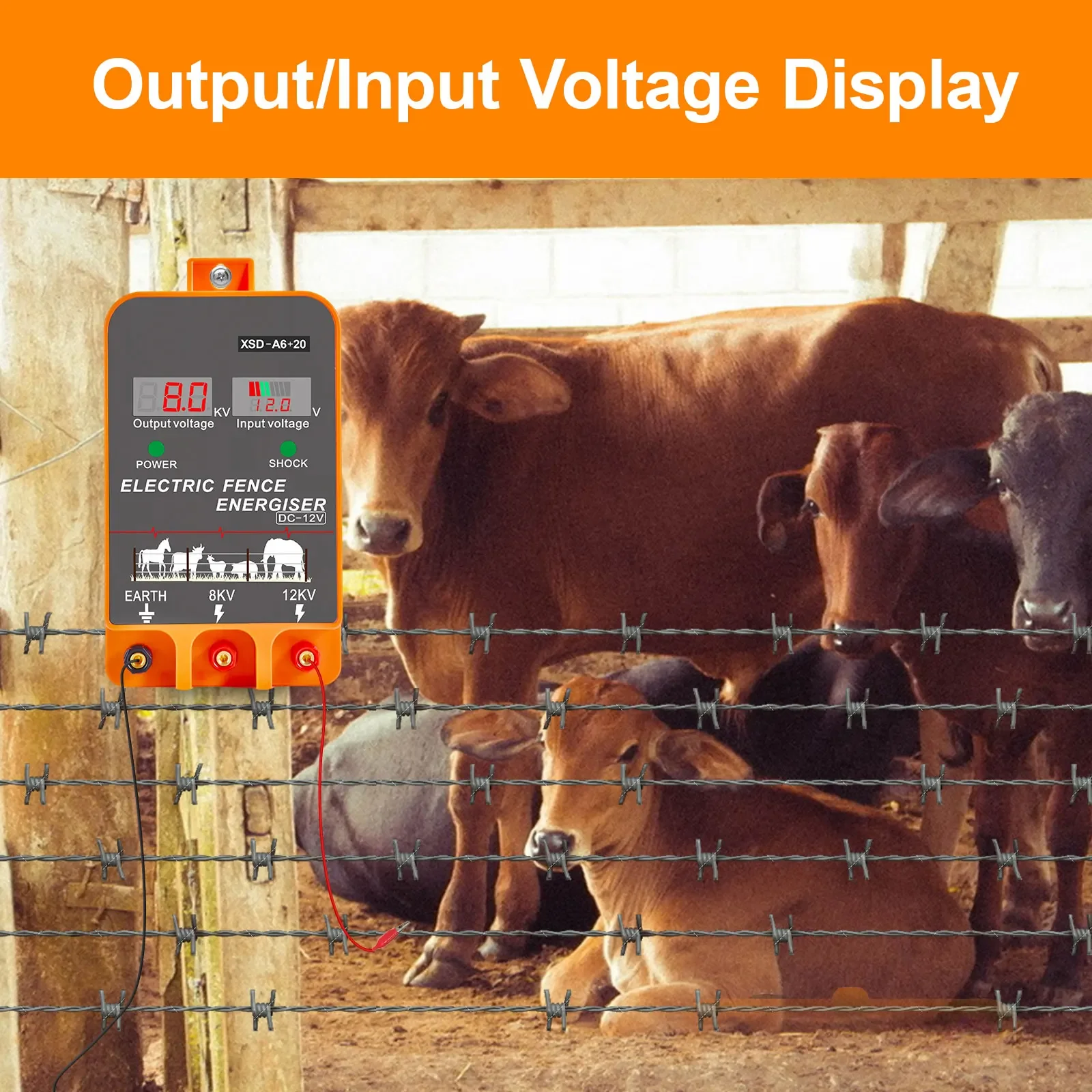 Électrificateur de clôture éle - Livestock Fence Energizer 12V avis et prix