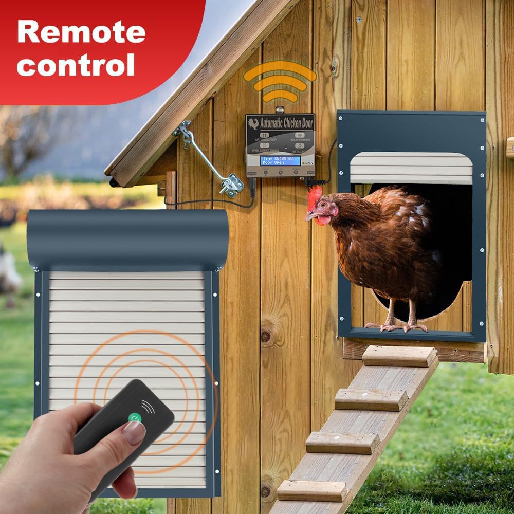 Capteur de porte de poulailler - Automatic Chicken Door Opener Solar avis et prix