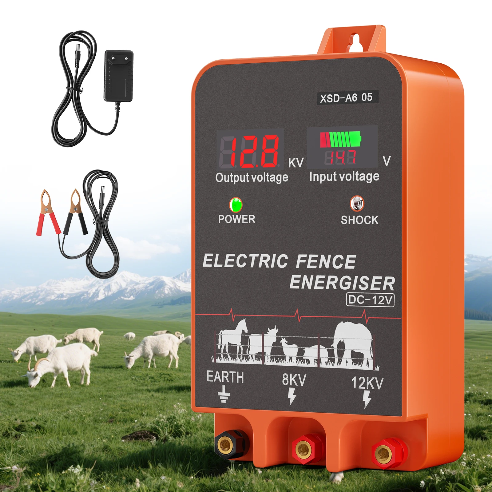 Électrificateur de clôture éle - Livestock Fence Energizer 12V avis et prix