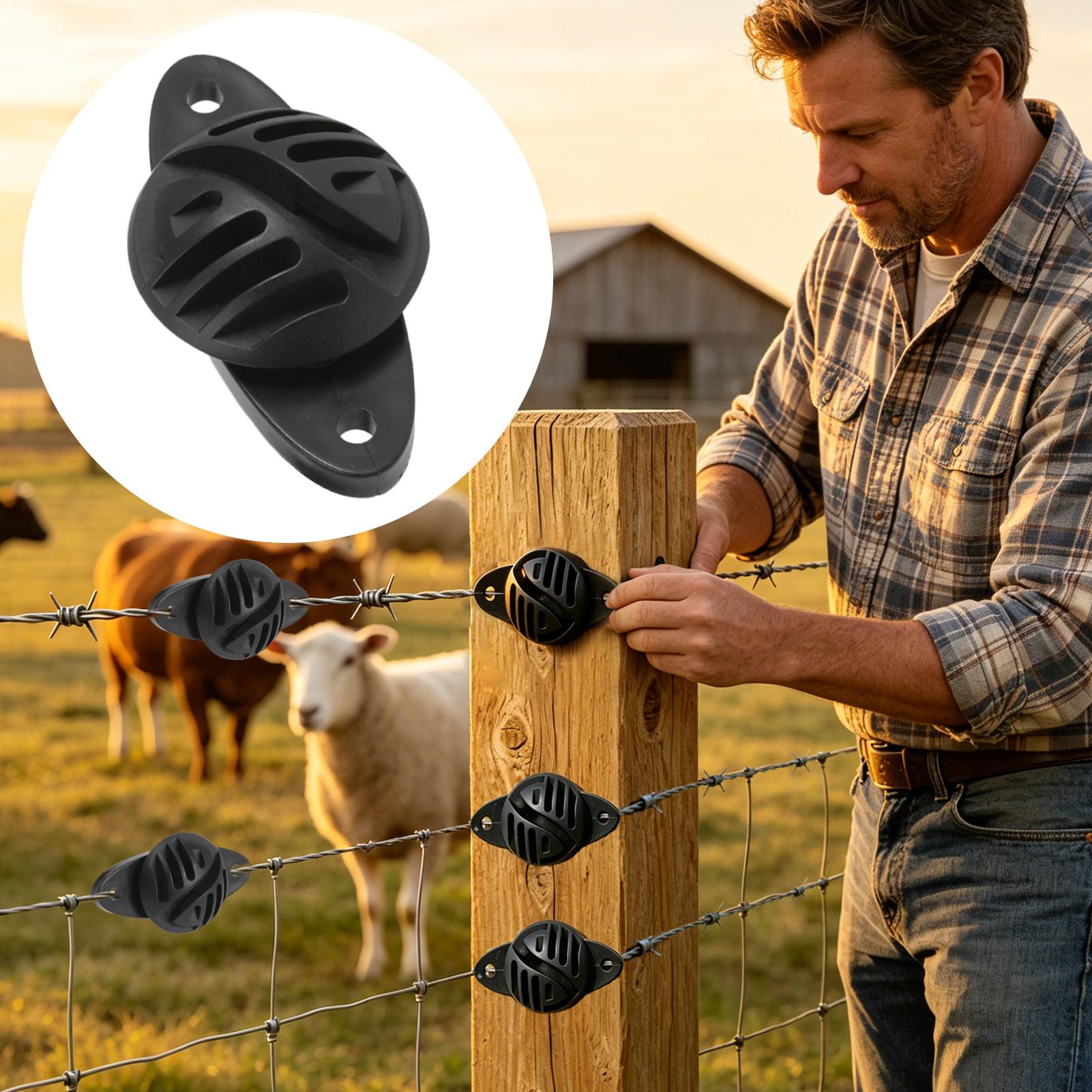 Isolateurs de clôture électriq - Electric Fence Insulator Post avis et prix