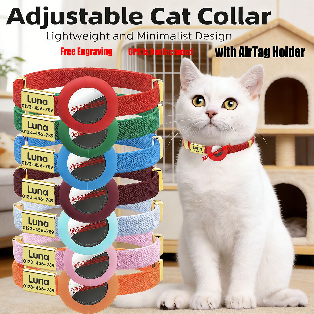 Collier extensible pour chat a - Gps Tracker Cattle Collar avis et prix