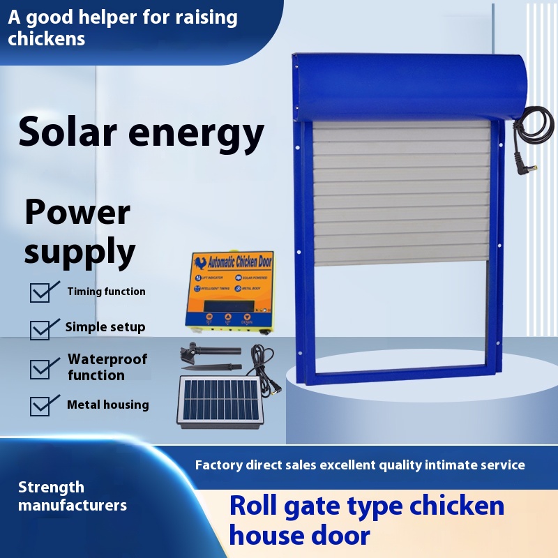 Porte automatique solaire pour - Automatic Chicken Door Opener Solar avis et prix