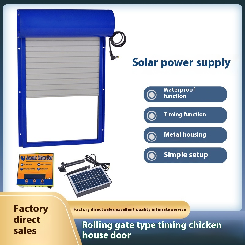 Porte automatique solaire pour - Automatic Chicken Door Opener Solar avis et prix