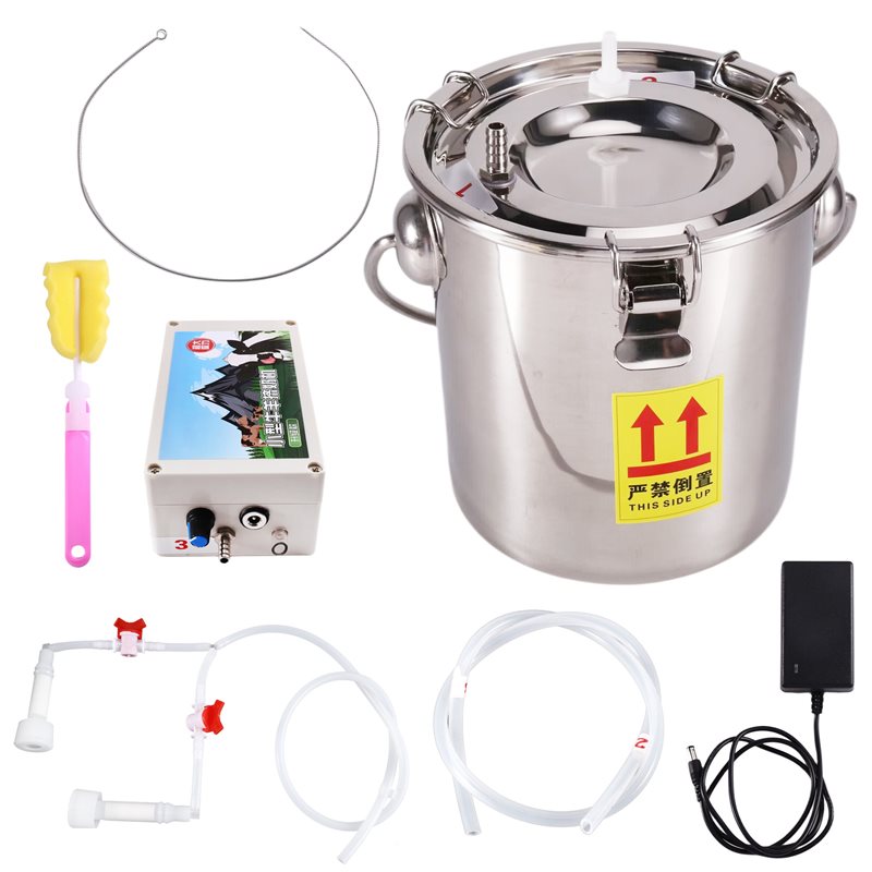 Pompe à vide pulsatoire 3L por - Goat Milking Machine Portable avis et prix