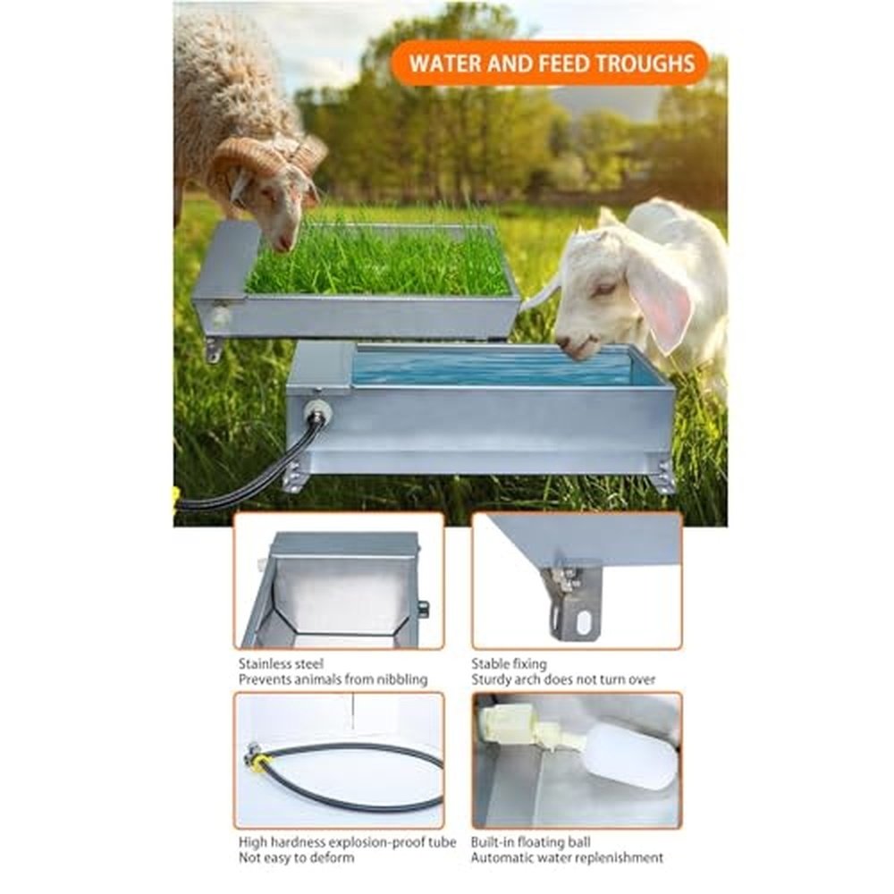 Abreuvoir automatique pour bét - Livestock Water Trough Float Valve avis et prix