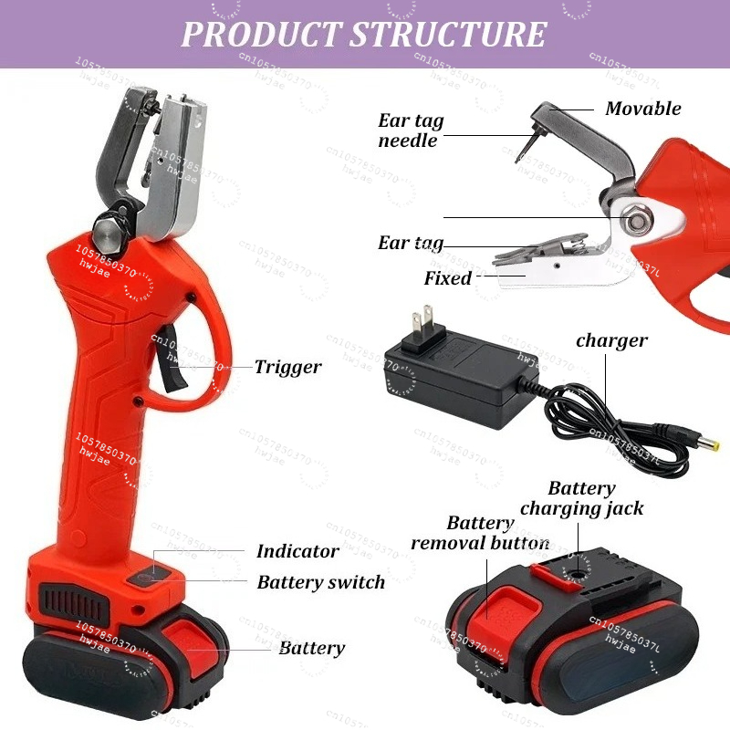 Pince à étiquettes d'oreille p - Cattle Ear Tag Applicator avis et prix