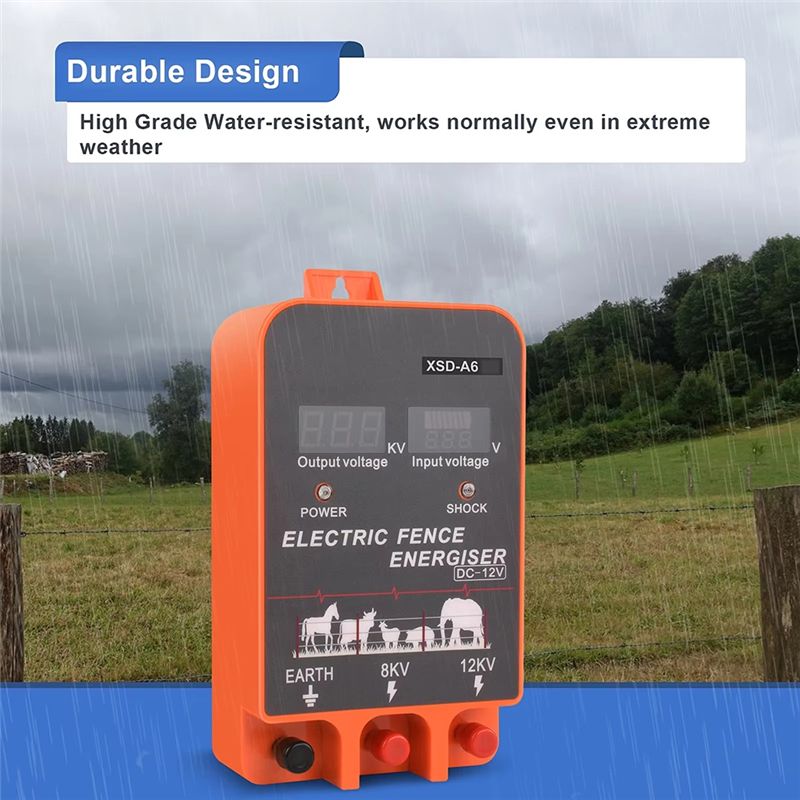 Électrificateur de clôture éle - Livestock Fence Energizer 12V avis et prix