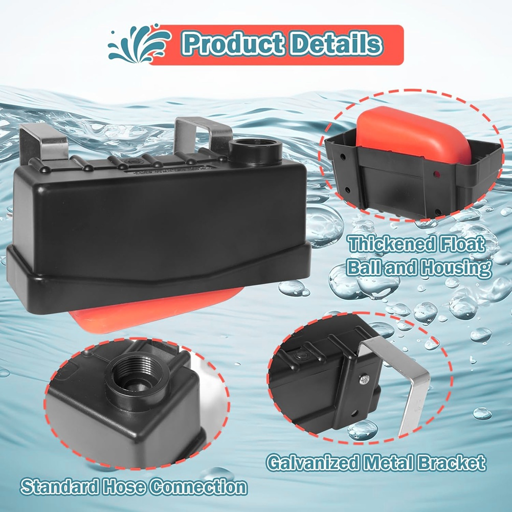 Valve flottante professionnell - Livestock Water Trough Float Valve avis et prix