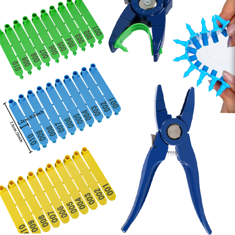 100 pièces étiquette d'oreille - Cattle Ear Tag Applicator avis et prix