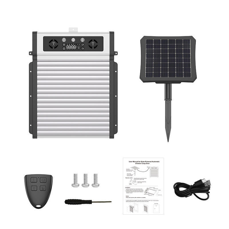 Porte de poulailler solaire, o - Automatic Chicken Door Opener Solar avis et prix