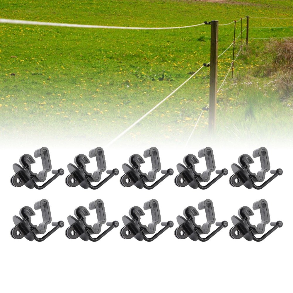 25 isolateurs de poteaux en T  - Electric Fence Insulator Post avis et prix