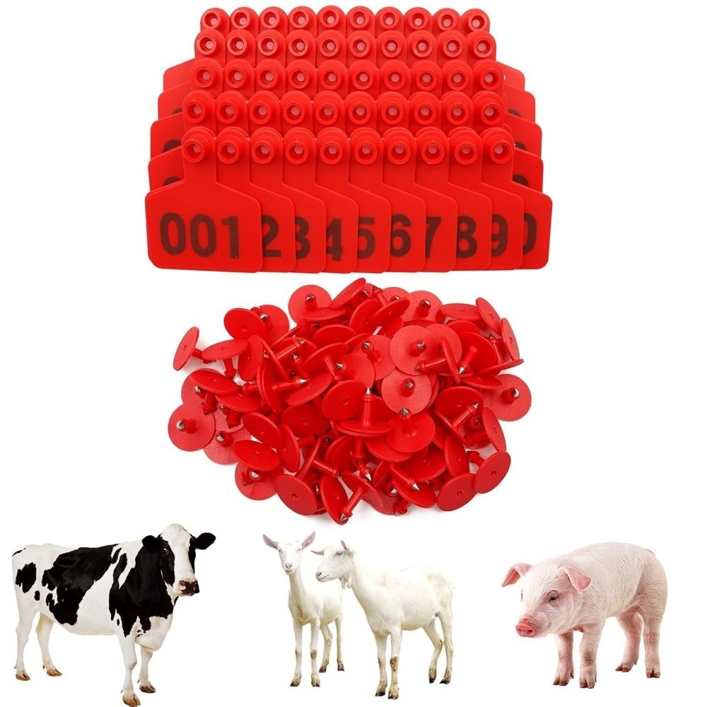 100 étiquettes d'identificatio - Cattle Ear Tag Applicator avis et prix
