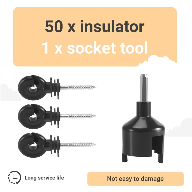 HRBAJ – Anneau isolant pour cl - Electric Fence Insulator Post avis et prix