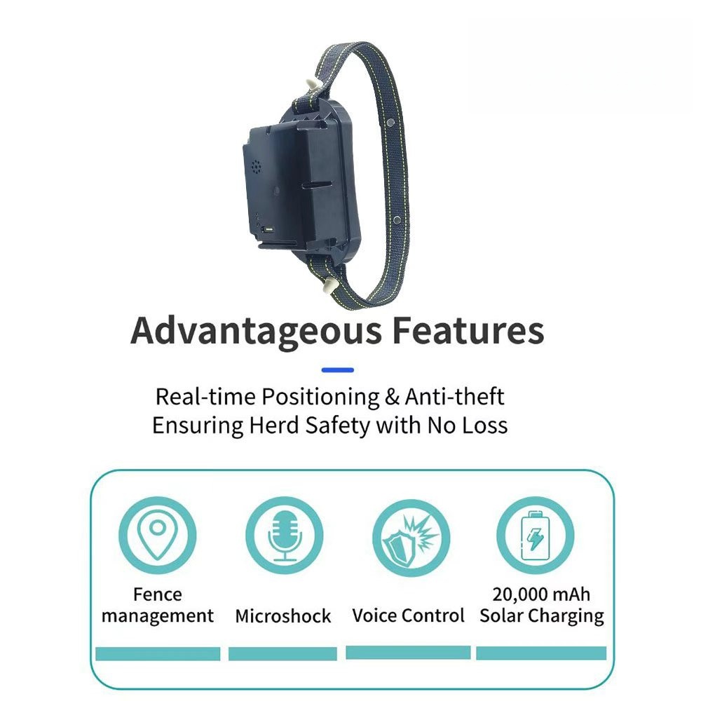 Traceur d'animaux avec alerte  - Gps Tracker Cattle Collar avis et prix