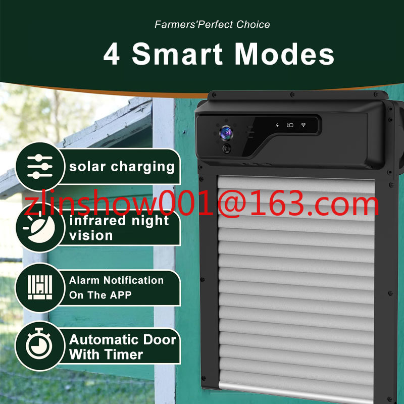 Ouvre-porte de poulailler télé - Automatic Chicken Door Opener Solar avis et prix