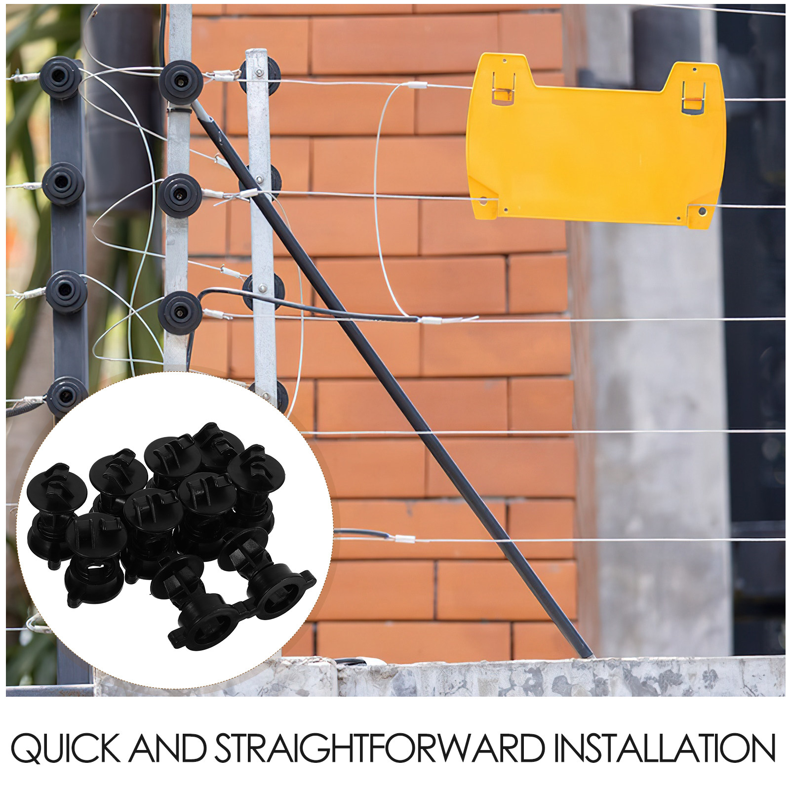 Isolateurs de poteaux ronds po - Electric Fence Insulator Post avis et prix