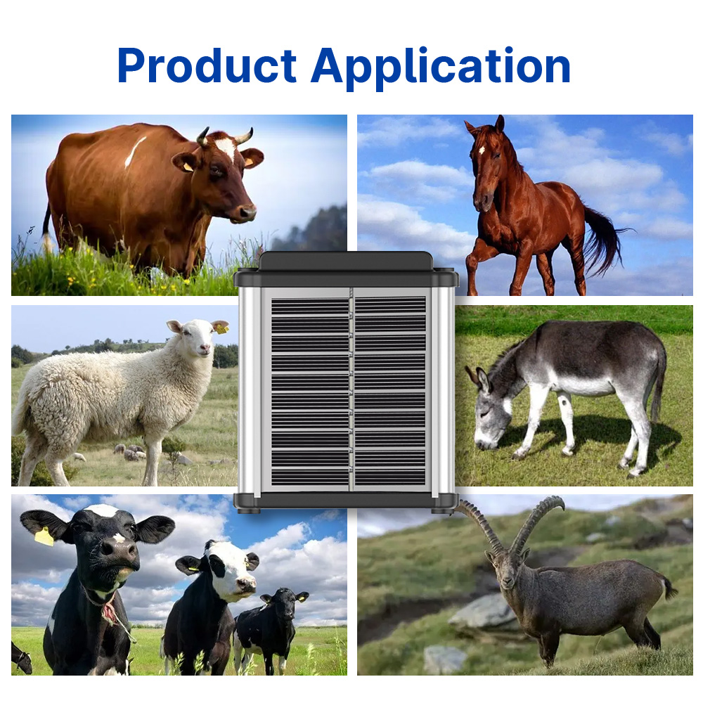 Traqueur GPS avec panneau sola - Gps Tracker Cattle Collar avis et prix