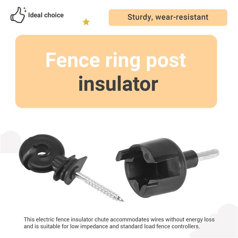 AT63 – Anneau isolant pour clô - Electric Fence Insulator Post avis et prix