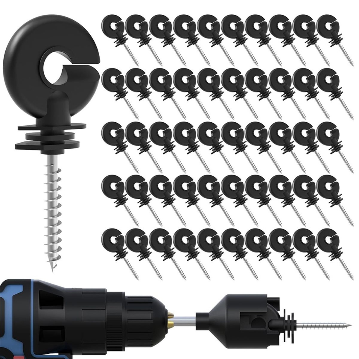 Isolateur de clôture électriqu - Electric Fence Insulator Post avis et prix