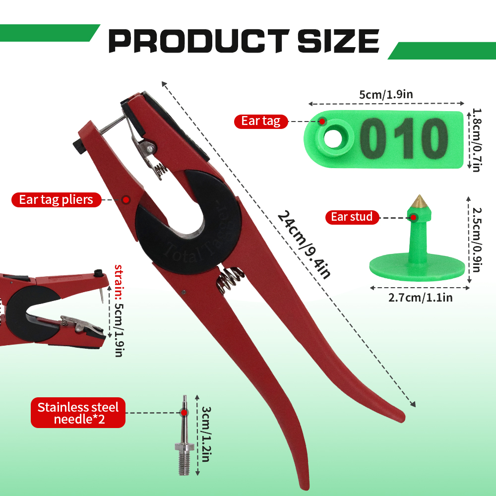 Pince à étiquettes d'oreille p - Cattle Ear Tag Applicator avis et prix