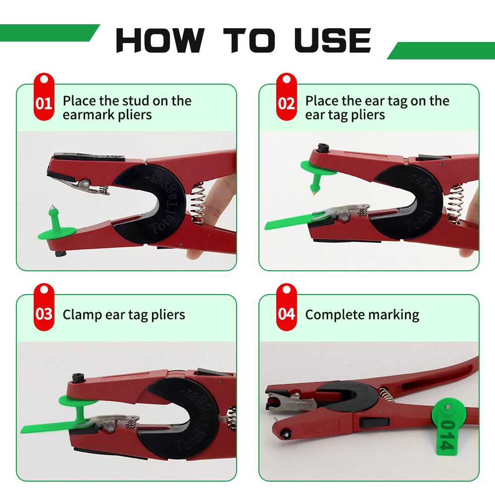 Pince à étiquettes d'oreille p - Cattle Ear Tag Applicator avis et prix