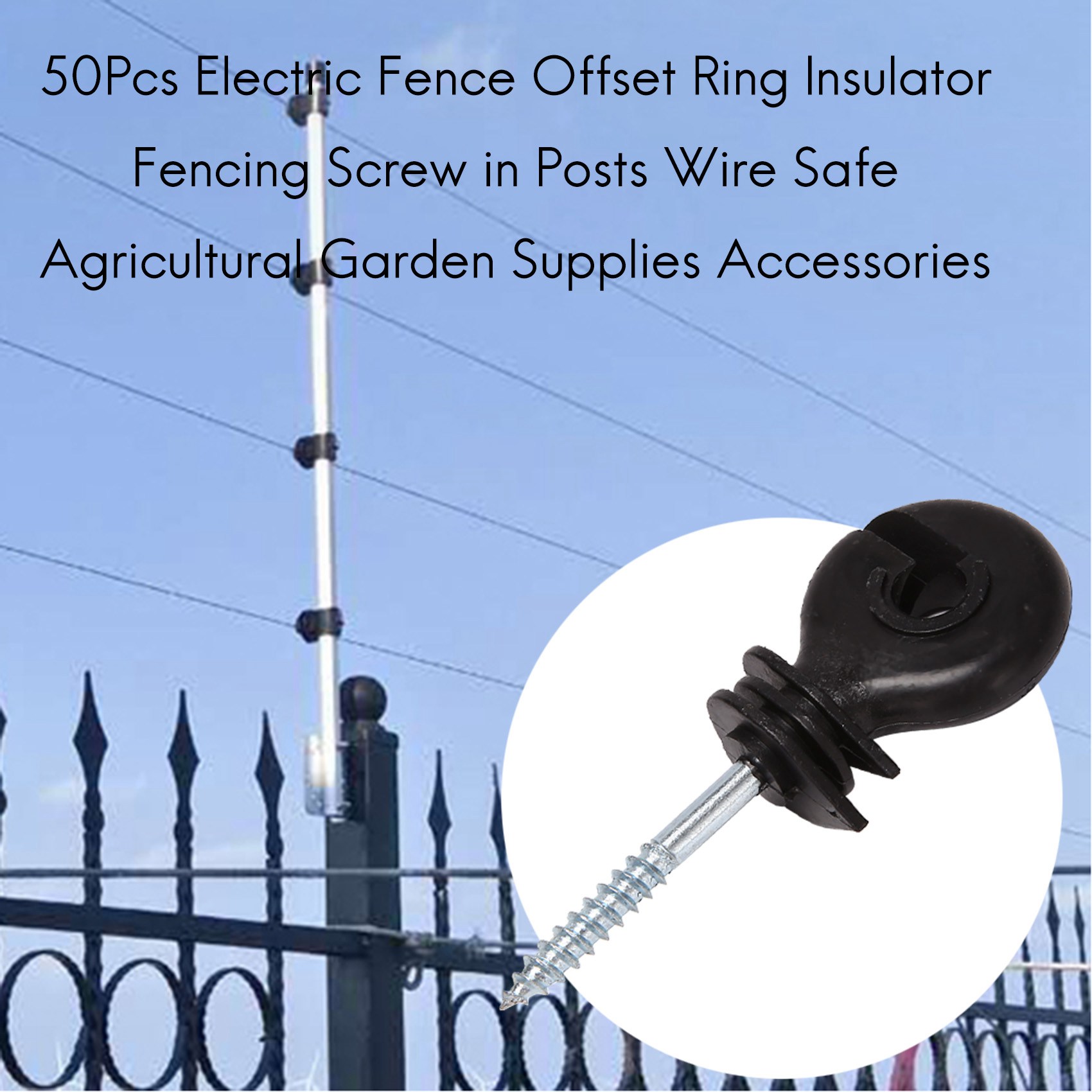 Isolateurs annulaires décalés  - Electric Fence Insulator Post avis et prix