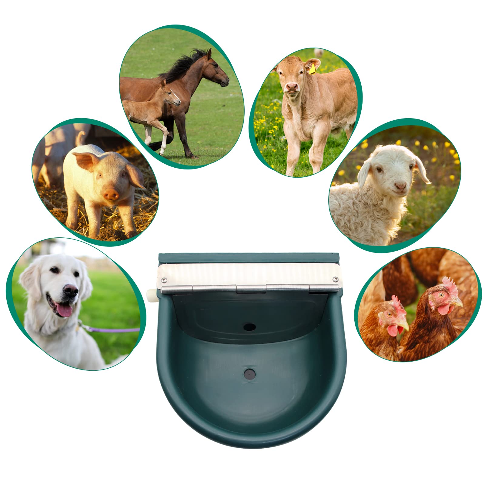 Abreuvoir automatique en plast - Livestock Water Trough Float Valve avis et prix