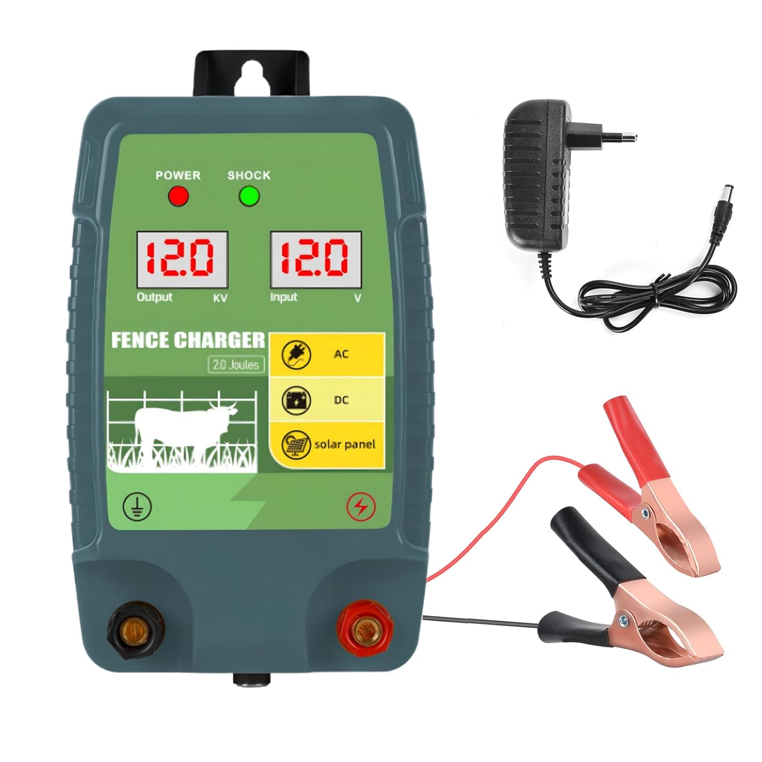 Électrificateur de clôture sol - Livestock Fence Energizer 12V avis et prix