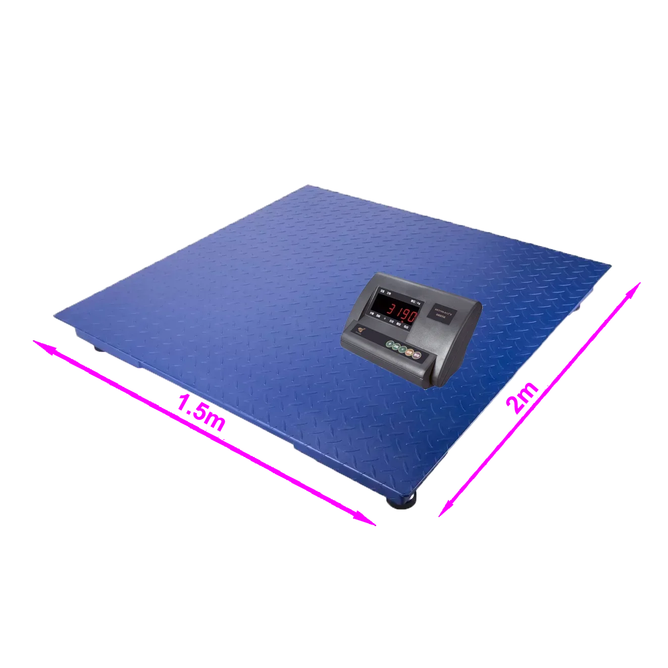 Balance de pesage 1.2*2m 1000k - Cattle Weighing Scale Digital avis et prix