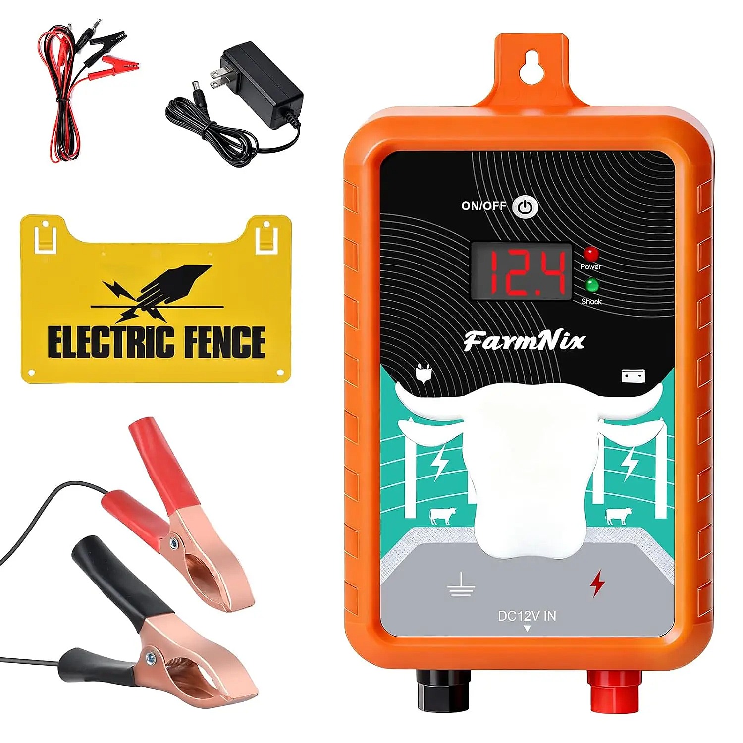 Électrificateur de clôture éle - Livestock Fence Energizer 12V avis et prix