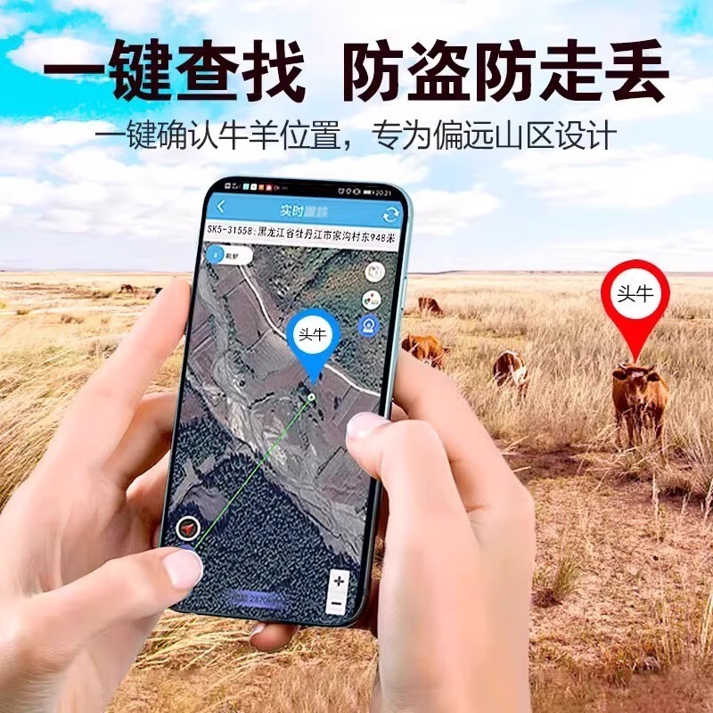Traceur GPS Beidou pour animau - Gps Tracker Cattle Collar avis et prix